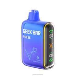 Geek Bar Pulse 15k vape de unică folosință pesti cirese negru 4Z2B58 Geek Bar E Cigarette